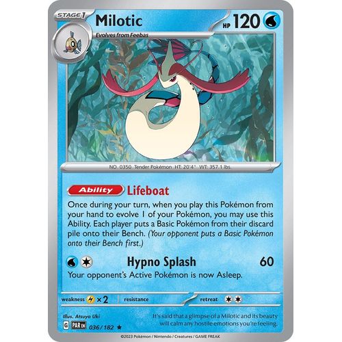 Milotic (036/182) [SV04: Paradox Rift] - PokéBox Australia
