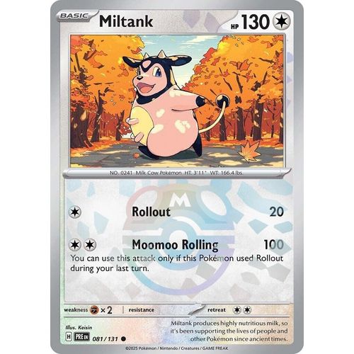 Miltank (Master Ball Pattern) (081/131) [SV: Prismatic Evolutions] - PokéBox Australia