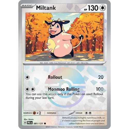 Miltank (Poke Ball Pattern) (081/131) [SV: Prismatic Evolutions] - PokéBox Australia