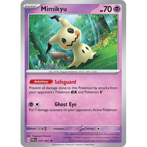 Mimikyu (037/091) [SV: Paldean Fates] - PokéBox Australia