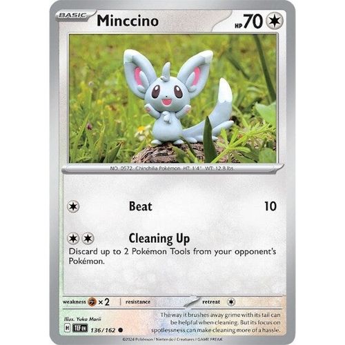 Minccino (136/162) [SV05: Temporal Forces] - PokéBox Australia