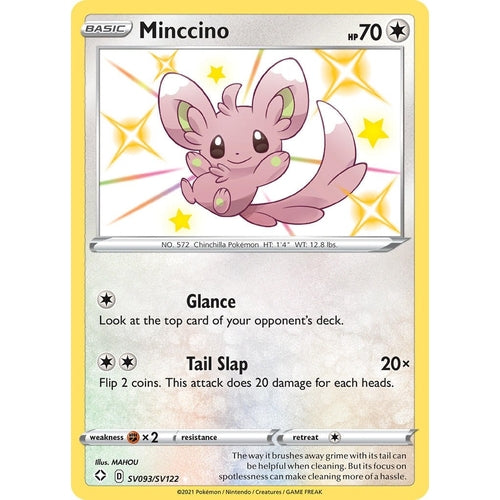 Minccino (SV093/SV122) (Shining Fates: Shiny Vault) - PokéBox Australia