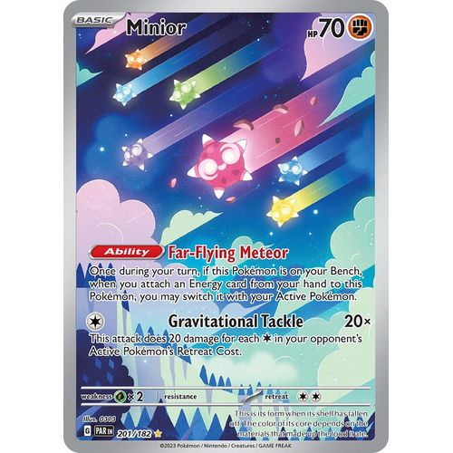 Minior (201/182) [SV04: Paradox Rift] - PokéBox Australia