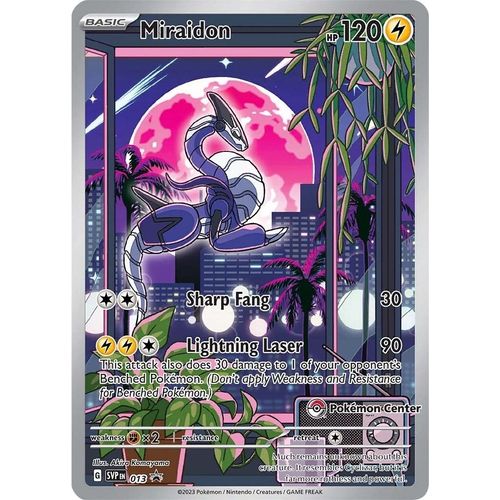 Miraidon - 013 (Pokemon Center Exclusive) (013) (SV: Scarlet & Violet Promo Cards) - PokéBox Australia