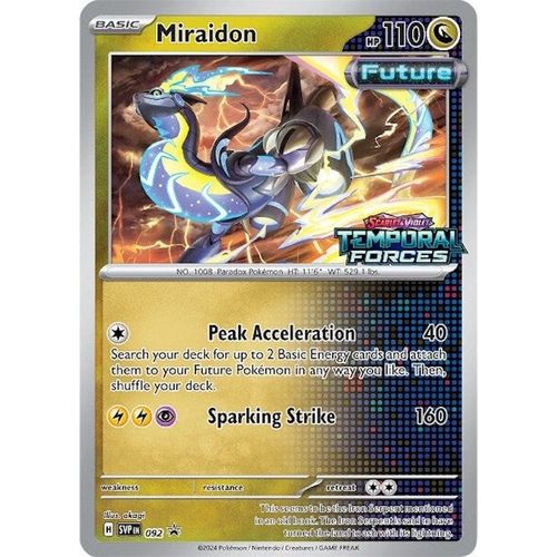 Miraidon - 092 (Prerelease) (092) (SV: Scarlet & Violet Promo Cards) - PokéBox Australia