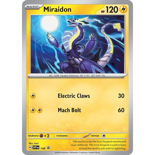 Miraidon - 148 (148) (SV: Scarlet & Violet Promo Cards) - PokéBox Australia