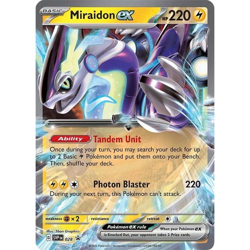 Miraidon ex - 028 (028) (SV: Scarlet & Violet Promo Cards) - PokéBox Australia