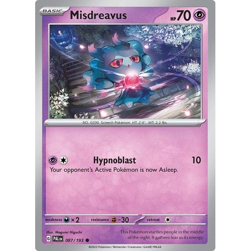 Misdreavus (087/193) [SV02: Paldea Evolved] - PokéBox Australia