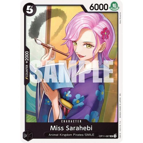 Miss Sarahebi (OP11 - 087) [A Fist of Divine Speed] - PokéBox Australia
