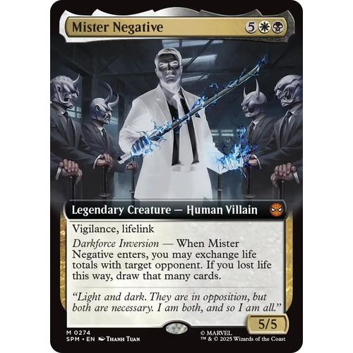 Mister Negative (Extended Art) (274) (Marvel's Spider - Man) - PokéBox Australia