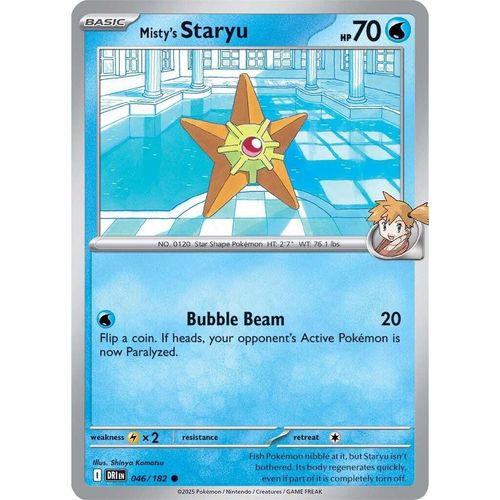 Misty's Staryu (046/180) (SV10: Destined Rivals) - PokéBox Australia