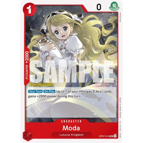 Moda (OP07 - 014) [500 Years in the Future Pre - Release Cards] - PokéBox Australia