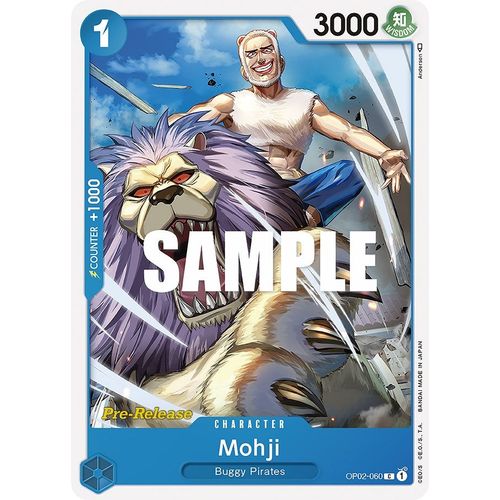 Mohji (OP02 - 060) [Paramount War Pre - Release Cards] - PokéBox Australia