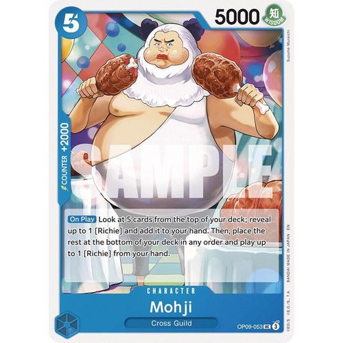 Mohji (Reprint) (OP09 - 053) [Starter Deck 25: BLUE Buggy] - PokéBox Australia