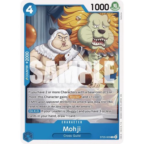Mohji (ST25 - 005) [Starter Deck 25: BLUE Buggy] - PokéBox Australia