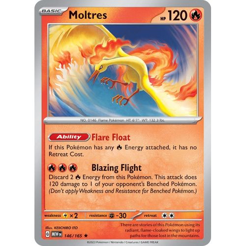 Moltres (146/165) [SV: Scarlet & Violet 151] - PokéBox Australia