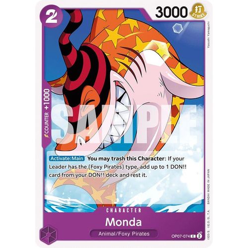 Monda (OP07 - 074) [500 Years in the Future] - PokéBox Australia