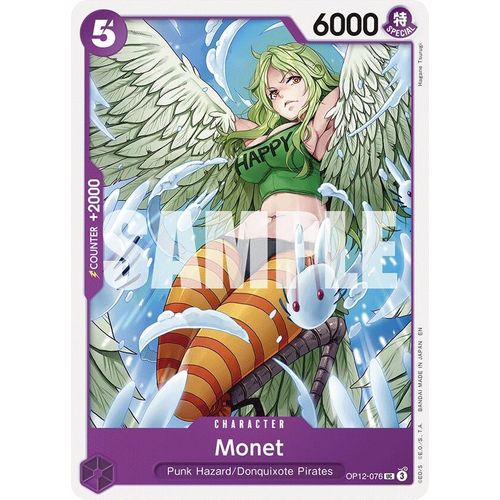 Monet (OP12 - 076) (Legacy of the Master) - PokéBox Australia