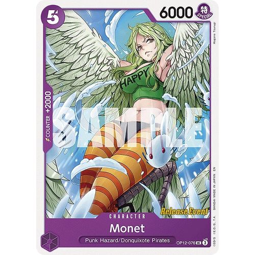 Monet (OP12 - 076) (Legacy of the Master Release Event Cards) - PokéBox Australia