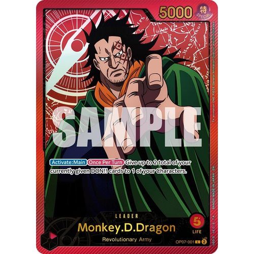 Monkey.D.Dragon (SP) (OP07 - 001) [Extra Booster: Anime 25th Collection] - PokéBox Australia