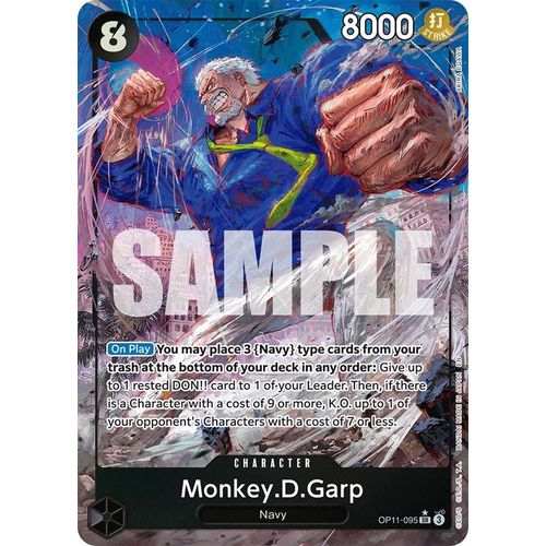 Monkey.D.Garp (Alternate Art) (OP11 - 095) [A Fist of Divine Speed] - PokéBox Australia