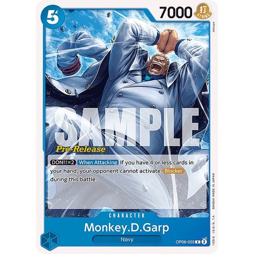Monkey.D.Garp (OP06 - 055) [Wings of the Captain Pre - Release Cards] - PokéBox Australia
