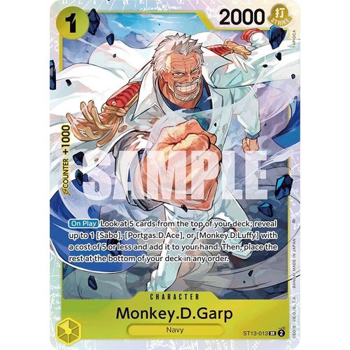 Monkey.D.Garp (ST13 - 013) [Ultra Deck: The Three Brothers] - PokéBox Australia