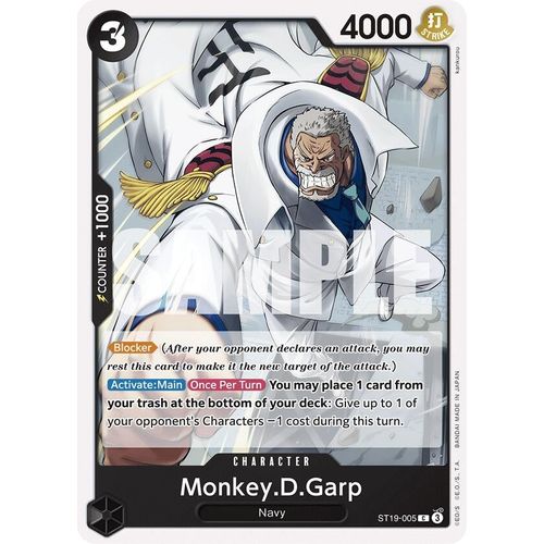 Monkey.D.Garp (ST19 - 005) [Starter Deck 19: BLACK Smoker] - PokéBox Australia