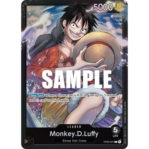 Monkey.D.Luffy (001) (ST08 - 001) [Starter Deck 8: Monkey.D.Luffy] - PokéBox Australia