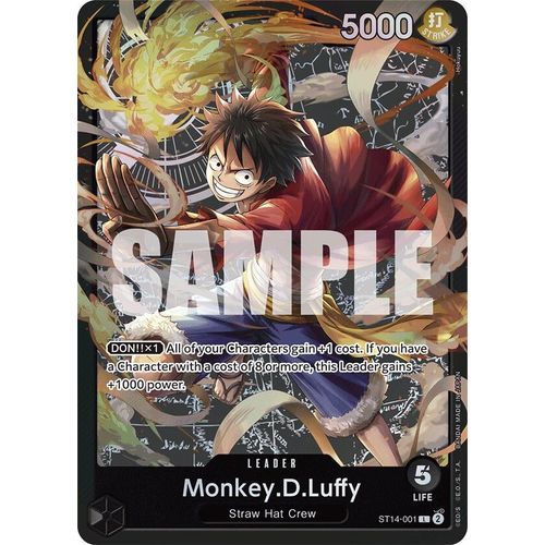 Monkey.D.Luffy (001) (ST14 - 001) [Starter Deck 14: 3D2Y] - PokéBox Australia