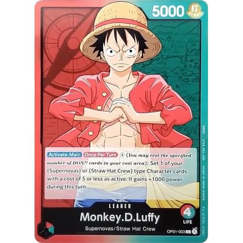 Monkey.D.Luffy (003) (OP01 - 003) [One Piece Demo Deck Cards] - PokéBox Australia