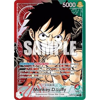 Monkey.D.Luffy (003) (Parallel) (OP01 - 003) [Romance Dawn] - PokéBox Australia