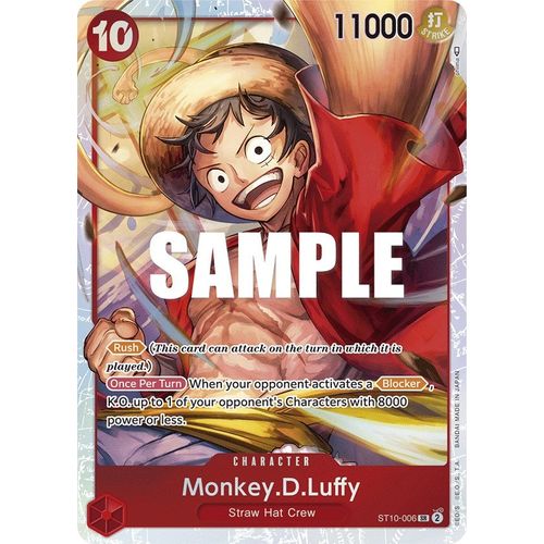 Monkey.D.Luffy (006) (ST10 - 006) [Ultra Deck: The Three Captains] - PokéBox Australia