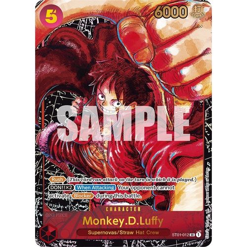 Monkey.D.Luffy (012) (Alternate Art) (ST01 - 012) [Awakening of the New Era] - PokéBox Australia