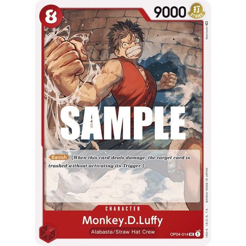Monkey.D.Luffy (014) (OP04 - 014) [Kingdoms of Intrigue] - PokéBox Australia