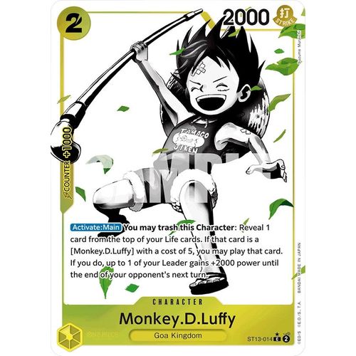 Monkey.D.Luffy (014) (Parallel) (ST13 - 014) [Ultra Deck: The Three Brothers] - PokéBox Australia