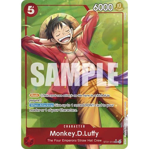 Monkey.D.Luffy (014) (Parallel) (ST21 - 014) [Starter Deck EX: Gear 5] - PokéBox Australia