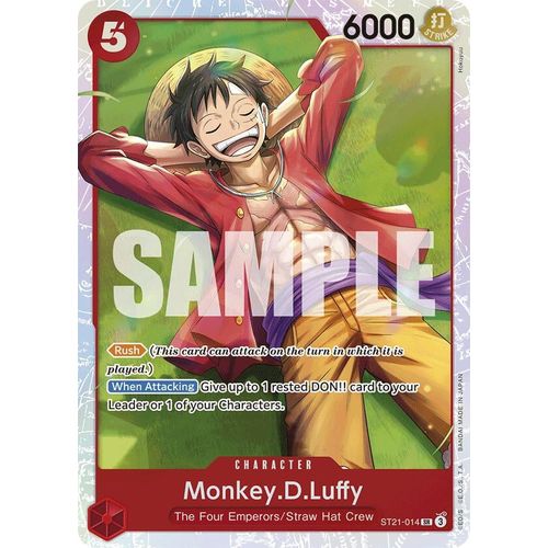 Monkey.D.Luffy (014) (ST21 - 014) [Starter Deck EX: Gear 5] - PokéBox Australia
