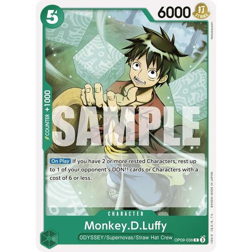 Monkey.D.Luffy (036) (OP09 - 036) [Emperors in the New World] - PokéBox Australia