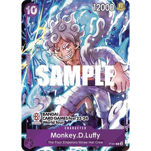 Monkey.D.Luffy (041) (BANDAI CARD GAMES Fest 23 - 24 World Tour) (P - 041) [One Piece Promotion Cards] - PokéBox Australia