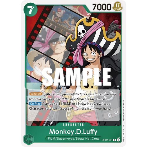 Monkey.D.Luffy (041) (OP02 - 041) [Paramount War] - PokéBox Australia