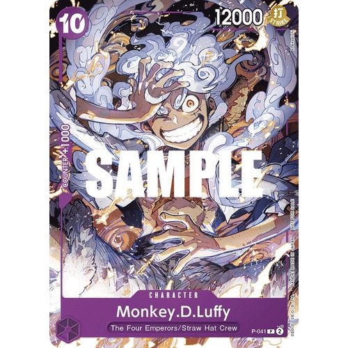 Monkey.D.Luffy (041) (P - 041) [One Piece Promotion Cards] - PokéBox Australia