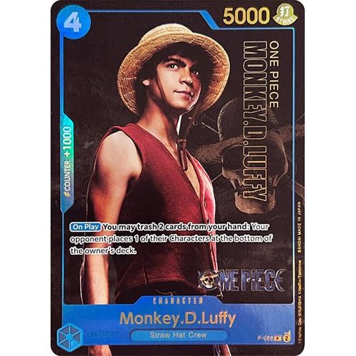 Monkey.D.Luffy (055) (Premium Card Collection - Live Action Edition - ) (P - 055) [One Piece Promotion Cards] - PokéBox Australia