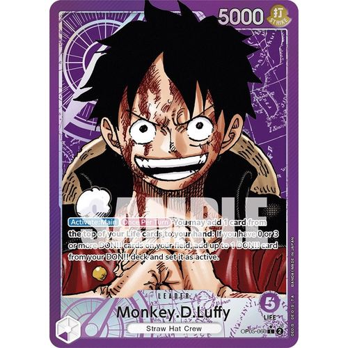 Monkey.D.Luffy (060) (Alternate Art) (OP05 - 060) [Awakening of the New Era] - PokéBox Australia