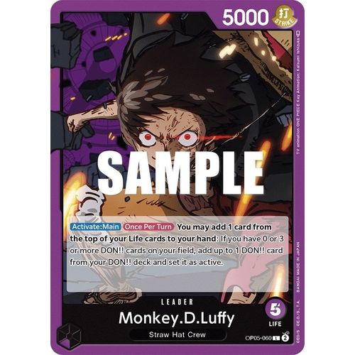 Monkey.D.Luffy (060) (OP05 - 060) [Awakening of the New Era] - PokéBox Australia