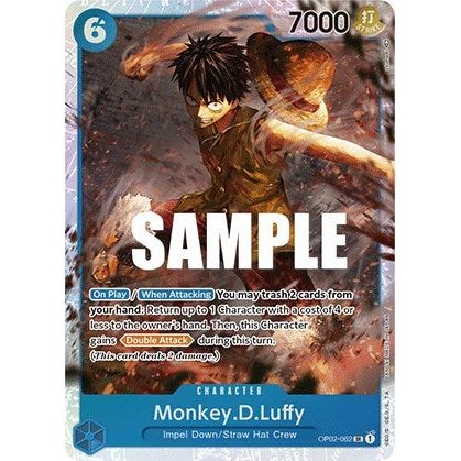Monkey.D.Luffy (062) (OP02 - 062) [Paramount War] - PokéBox Australia