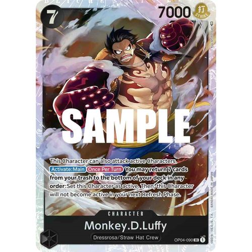 Monkey.D.Luffy (090) (OP04 - 090) [Kingdoms of Intrigue] - PokéBox Australia