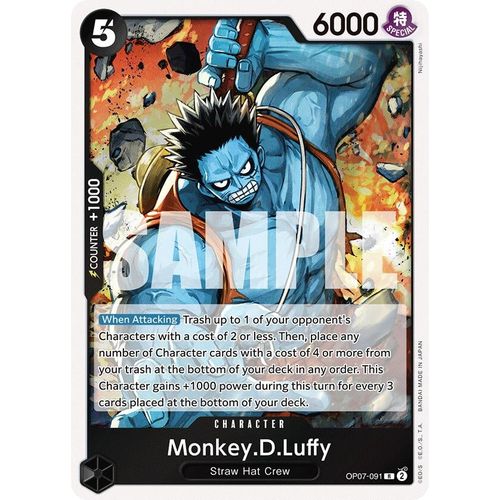 Monkey.D.Luffy (091) (OP07 - 091) [500 Years in the Future] - PokéBox Australia