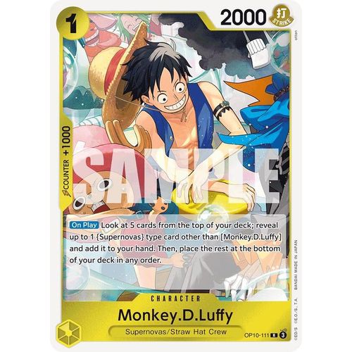 Monkey.D.Luffy (111) (OP10 - 111) [Royal Blood] - PokéBox Australia