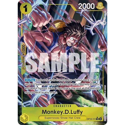 Monkey.D.Luffy (111) (Parallel) (OP10 - 111) [Royal Blood] - PokéBox Australia